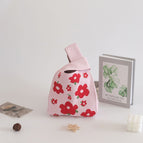 Red small floral-pink / High quality thickening 20-36