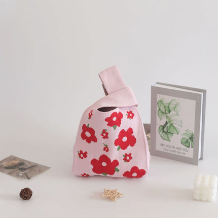 Knitted Tote Bag / Sac Tressé Tricoté