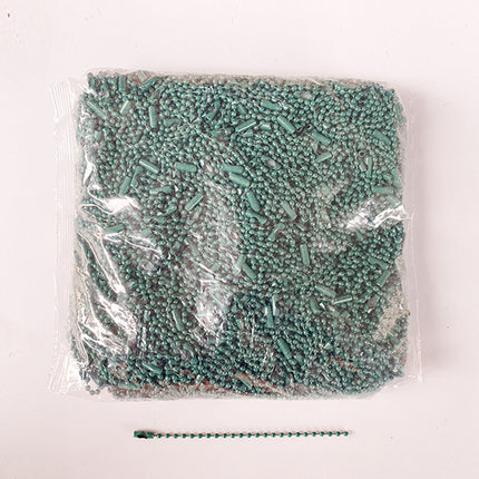 Wholesale color bead chain 2.4mm ball bead chain ball bead chain jewelry accessories DIY homemade hand-made chain goo card hanging chain