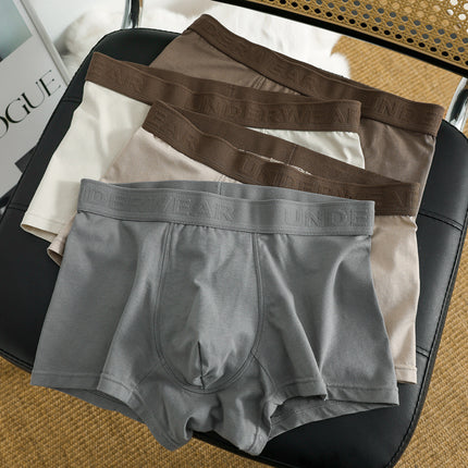 Maillard Cotton Men's Underwear Breathable Boxers Sports Loose Youth Boxer Underwear Men's Trendy