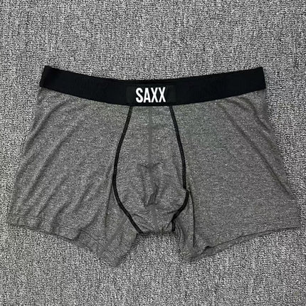 SAXX Underwear Men's Boxers Pocket with Net Pocket No Front Opening Underwear Breathable Comfortable Soft Slim-Fit Shorts