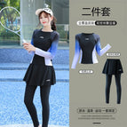 3523 split-gradient purple (two-piece set, quick-drying) / S recommendation 35-42.5kg