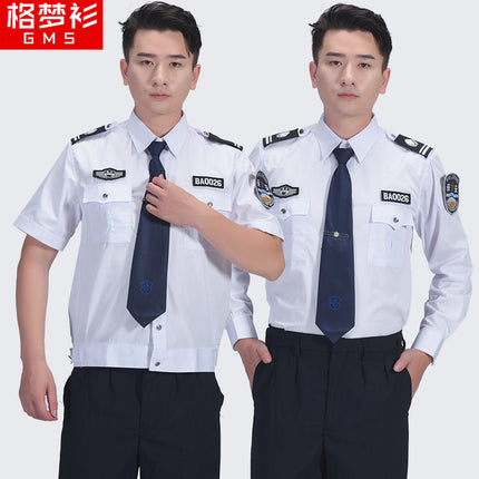 2011 New Property Security Clothing Short-Sleeved Shirt Security Clothing Summer Uniform Summer Work Clothes Suit for Men and Women