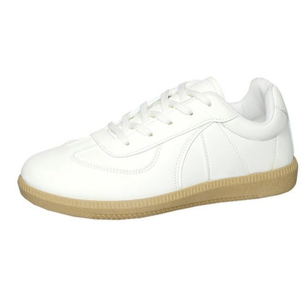 Sports Casual Shoes Soft Sole Shoes for Women 2025 Summer New Versatile Breathable White Shoes Flat Retro Moral Training Shoes