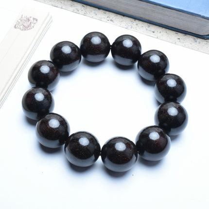 Venus Old Material Zambia Lobular Red Sandalwood Handheld Chain High Oil Mimi Buddha Bead String New Chinese Style Ornament for Men and Women