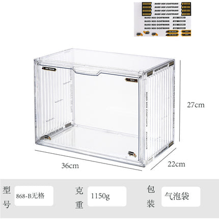 Blind Box Storage Display Stand Desktop Transparent Dustproof Acrylic Lego Bubble Mate Storage Cabinet Hand Display Box