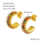 731-colored diamond / 18K