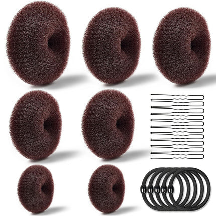 Cross-border explosions hair curler set hair pull pin ball head flower bud hair braid artifact bridal hair accessories braided hair