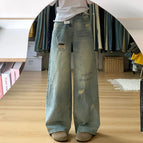 Retro blue trousers (156-165) / XS