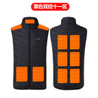 Black dual control eleven area heating / 3XL