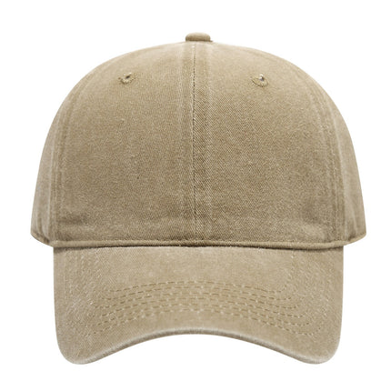 Amazon Cross-Border Washable Six-Panel Soft Top Hat Spring and Summer Outdoor Fashion Trendy Sun Hat for Men and Women with D-Ring Buckle