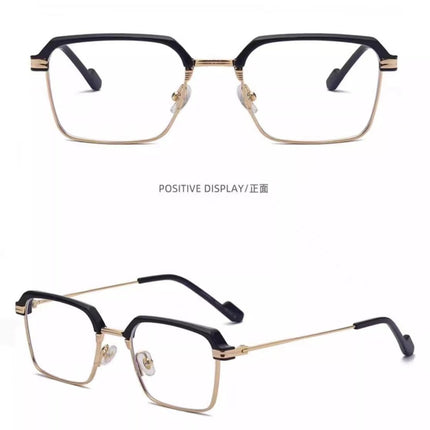 Internet Celebre Explosive Intelligent Color-changing presbyopia Glasses HD Men's Anti-blue Light Metal Business Classic presbyopia Frame