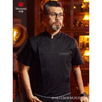 Black short sleeve top / M