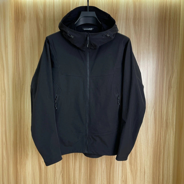 Spring and Autumn Men's High Quality Windproof Waterproof Outdoor Casual Sports Soft Case Jacket Fashionable Trendy Men's Hooded Jacket