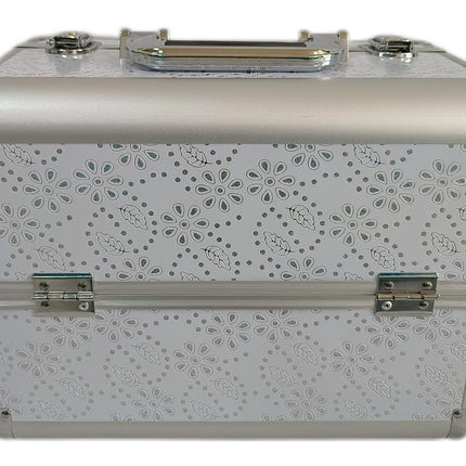 2023 new spot wholesale casual cosmetic case pvc manicure case two-layer large capacity portable cosmetic case