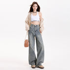 Nostalgic color trousers / XS