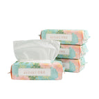 Pink and blue flowers 20*15 (30 non-woven fabrics)