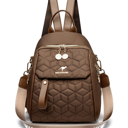 Cross-border New Women's Bag 2025 Casual Korean Women's Oxford Backpack Fashion Urban Commuter Travel Backpack