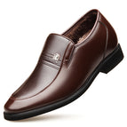 Brown cotton-padded shoes / 38