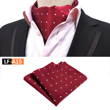 Source factory in stock wholesale generation of men's scarf scarf English style collar scarf shake fast and stable supply