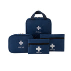 Navy blue-four-piece set