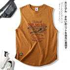 Orange aircraft. / M