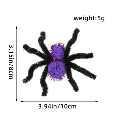 Cross-border Halloween Spider Hairpin Ghost Festival Children's Adult Party Decoration Props Funny Spider Clip Hair Accessories