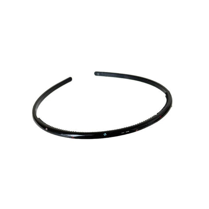 Casual and Versatile Thin Hair Hoop Hairpin Hair Accessories Headband Rhinestone High-End Hair Accessories 2025 Summer New Korean Hair Accessories