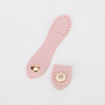 Magnetic buckle gourd-shaped buckle diy all-match simple stitching leather buckle luggage accessories in stock