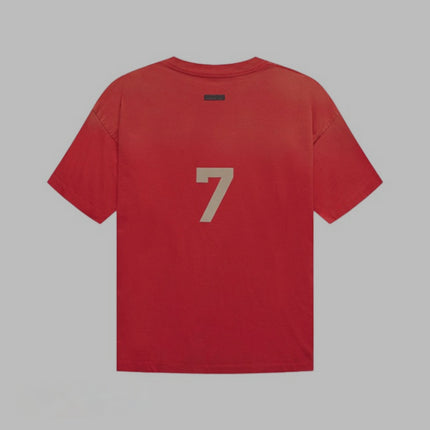 New Style ESS 7 Crewneck Men's Short-sleeved Muscle Fitness Brothers Summer Short-sleeved T-shirt Men's Base Shirt Trendy