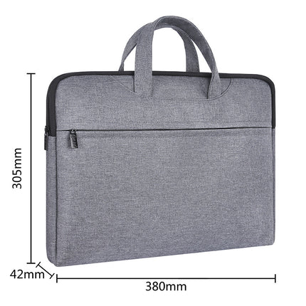 Office Handbag Large Capacity Canvas Document Bag Information Bag Conference Bag Computer Bag Document Bag Briefcase Printing