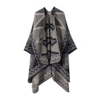 Quartet-navy blue gray / 160-135cm