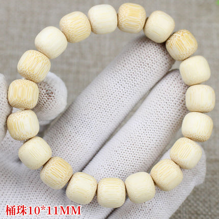 Multi-treasure beads bracelet luminous bamboo bead bracelet women's literary and artistic small fresh jewelry ebony sandalwood green sandalwood rosewood