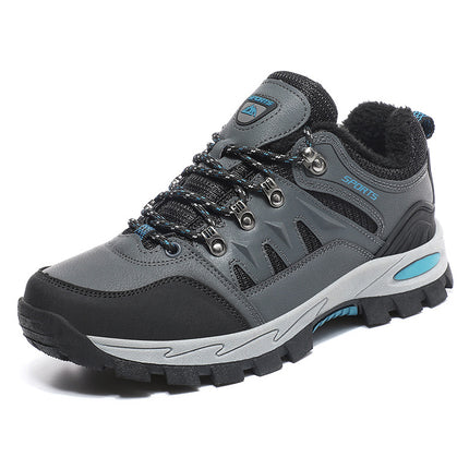 Outdoor Foreign Trade plus size Couple's Low-top Outdoor Hiking Shoes Autumn and Winter Fashion Men's and Women's Fashion Travel Shoes