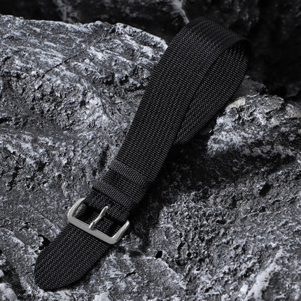 New thin NATO nylon strap fits Huawei Seiko No.5 water ghost a canvas watch strap 20/22mm