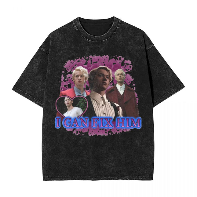 I Can Fix Him Coriolanus Snow Movie t Shirt Hip Hop Washed C