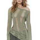 2479# knitted overalls / S