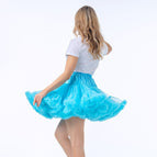 Hole blue super fluffy style / One Size