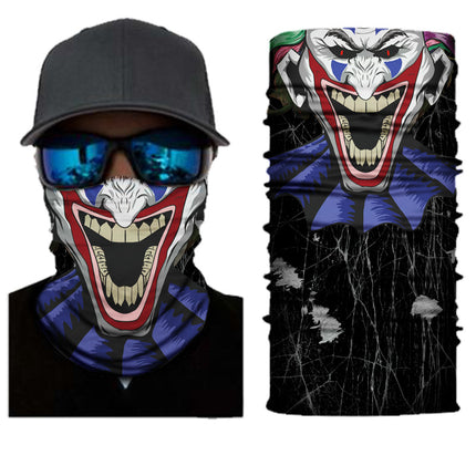 Xunhui Pattern Printing Series Seamless Magic Headscarf Windproof and Sunproof Cycling Mask Sports Neck Scarf Camouflage