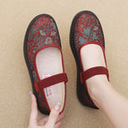 Red single shoes / 42