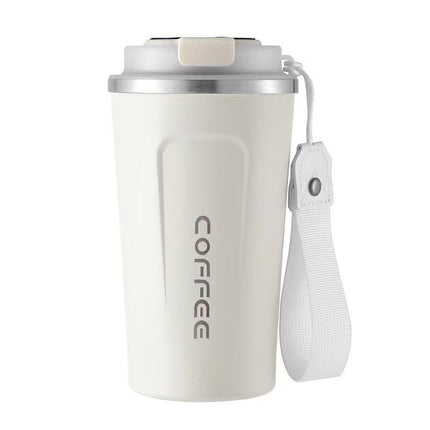 Fashion coffee cup 304 stainless steel vacuum mug couple cup portable car gift cup cross-border wholesale