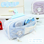 Sea salt blue (comes with cute puppy pin)