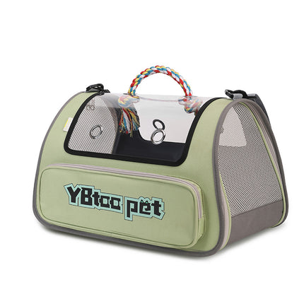 Portable Cat Bag for Outings, Portable Cross-Body Large-Capacity Bag for Cats, Ventilated, Breathable, Anti-Stress Dog Extra Large Pet Bag