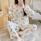 Cartoon dog-round neck / 2XL