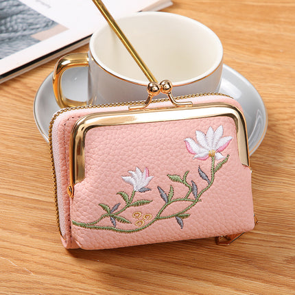 Factory direct new mini student coin purse fashion niche small wallet women's large capacity organ card bag wholesale