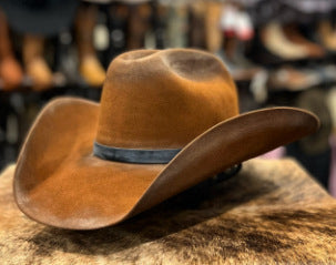 Amazon Cross-border Hot Wool Cowboy Hat Knights Hat Men's Jazz Hat European and American Hot Autumn and Winter Hat