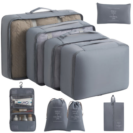 Cross-border Travel Storage Bag Ten-piece Set Business Travel Storage Bag Large Capacity Storage Bag Waterproof Travel Storage Bag