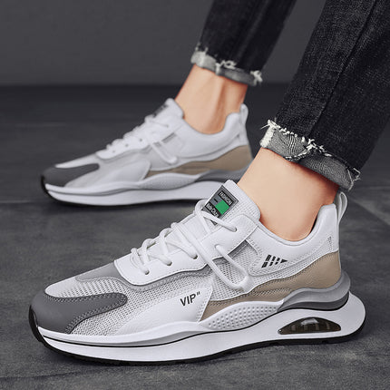 Putian Coconut Men's Shoes Summer Sports Mesh Shoes Men's Flying Weaving Mesh Surface Running Casual Black Torre Trendy Shoes