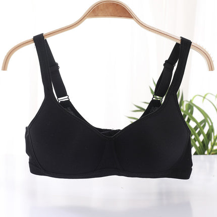 Factory in stock Non-rimless Bra Lightweight Breathable Comfortable Non-sponge Underwear Large Chest Small Bra Anti-sagging