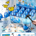 Ice princess smashing golden egg blind box [12 pieces] free hammer